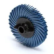 Scotch-Brite Radial Bristle Disc, 2 in x 3/8 in 400, 40/Carton