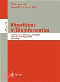 在飛比找三民網路書店優惠-Algorithms in Bioinformatics