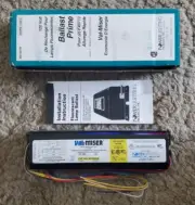 Val-Miser Rapid Start Fluorescent 2 Lamp Ballast 8G1014W 240RS-120ES F40T12