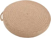 CANIGHT Garden Woven Stool Portable Small Shoes Changing Stool with Floor Cushion for Indoor and Outdoor Use Lightweight Multipurpose Design for Adults Gardens and Patios