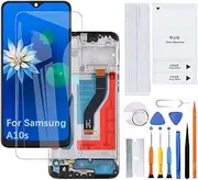 H&LYCYJ Display Screen for Samsung Galaxy A10s A107F A107M LCD Screen Replacement Assembly Kit with Frame