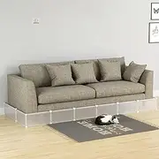 Under Couch Blocker, Under Bed Blocker for Pets King Size Bed, PVC Toy Blocker Under Sofa, Gap Stopper Under Couch or Bed to Stop Things Going Into,Easy to Install (Size : 190x36cm)