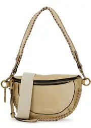 Isabel Marant Skano Suede Shoulder bag - Beige One Size