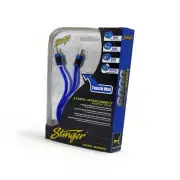 Stinger SI62YM 1-Female to 2-Male Y-Adapter RCA Interconnect 2-CH 6000 Series