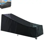 Sun Lounge Cover Water Resistant Outdoor Sunbed Chair Covers Garden Patio Furniture Covers -L