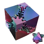 3D Printed Spinner Cube Fidget Toy Sensory Autism Stress Relief Gift