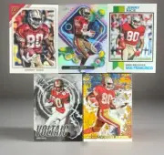 2023 Topps Composite Football -Jerry Rice Lot X 5 - Cosmic Refractor +++