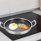 Grill Pan Frying Pans with Stay Handle Diameter 30cm Nonstick No Lid Stir Fry