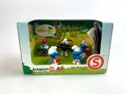 Smurfs 1960-1969 Schleich Gift Set 2010 NIB