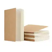 15 Pack Lined Kraft Notebook Soft Cover Journal for Travel Work School Notes