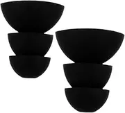 2PCS Soft Silicone for Sleep Reusable Noise Cancelling Ear Protectors Triple Design for Sound Isolation Comfortable Fit for Women for Sleeping and Noise Reduction