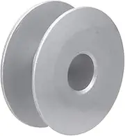 100pcs Bobbins, 0.8" Metal Bobbins for Industrial Sewing Machine, Aluminium Oxide Sewing Machine Bobbins