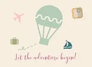Let The Adventure Begin!: Guest Book | Travel-themed showers and parties | Hot air balloon design | 250 guests and their comments and best wishes