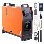 5 KW Diesel Air Heater, Bluetooth App Control All-on-one Diesel Heater with Automatic Altitude Adjustment, Remote Control and LCD, Portable Parking Heater for Home RV Trailer Camper Van Boat