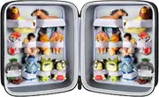 Case Compatible with Tonies Figures Audio Play Character, Figurine Storage Holder for TonieBox Characters for Kids, Toy Organizer Box for Peppa Pig/for Playtime Puppy/for Nemo(Bag Only)-Black