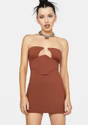 Coffee City Takeover Mini Dress