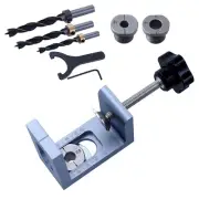 Accurate Positioning Dowel Drill Guide Jig for Rebounders and Woodworking