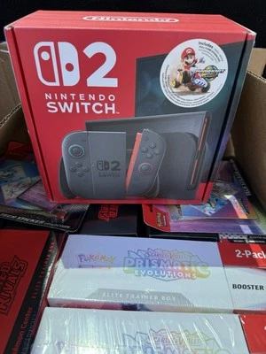 Nintendo Switch 2 Console + Mario Kart World Bundle! NEW! *PRESALE* *US SELLER*