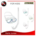 CRESSI PERLA FOR KID CLEAR SET COMBO 兒童浮潛面罩透明透明