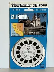 View-Master 3D Highlight Tour California San Francisco Yosemite San Diego Sealed