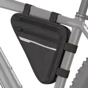 Triangle Bike Bag waterproof and reflective with plenty of Storage I Bike Fra...