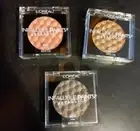 3 L'Oreal Paris Makeup Infallible Metallics Eyeshadow,ROSE CHROME, CAGED.