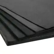 2pcs EVA Foam Sheets 10x350x500mm Kids Handmade DIY Craft Cosplay Model Black