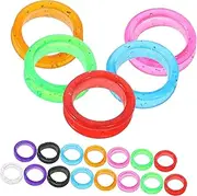 4sets Finger Covers Protection for Scissors Soft Silicone Rings for Grooming Scissor Use Anti-slip Comfortable 20pcs*4
