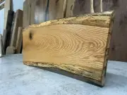 Live Edge Oak Wood Slab / Rustic Oak / Kiln Dried Oak Shelf / Quarter-sawn Grain