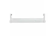 StarTech.com Under Desk Cable Management Tray, Length Adjustable, Clamp-On Installation, No Drilling Required, White - Length adjustable cable tray