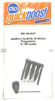 QBT49017 1:48 Quickboost Ju87D Ju87G Stuka Propeller (HAS kit)