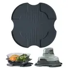Roll-up Silicone Pads for Air Fryer Trivets Ninja Crispi Heat-resistant Hot