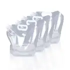 Collapsible Water Container Bag, BPA Free Food Grade Clear Plastic Storage Ju...