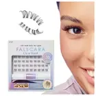 Clear Band False Eyelashes, Lash Extension Kit, Feathery & Wispy, Natural Vol...