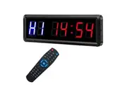TODO 1.5" Digital Countdown Timer LED Interval Timer Clock Remote crossfit Gym MMA Fitness