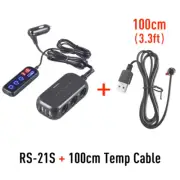 RHUNDO RS-21ST 3-Way Cigarette Lighter Socket Splitter with 12V DC Power Outl...
