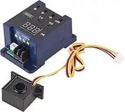 Brilluxa Ammeter Switch, DC Current Monitor Sensor with Overlimit Alarm, SZD07 DC8‑35V Digital Amp Meter, Current Overload Protection Module, DC Current Detection Switch