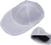 [Generic] Baseball Hat Washing Cage | Portable Hat Protector for Washing Machine Ball Hat Washer | Versatile Baseball Hat Washer Mesh Bags Hat Laundry Protector for Home Travel