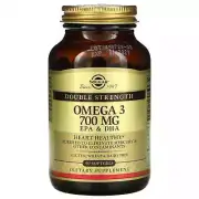 2 X Solgar, Omega-3, EPA & DHA, Double Strength, 700 mg, 60 Softgels