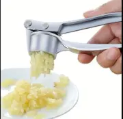 Stainless Steel Garlic Crusher Press Squeezer Mincer Kitchen Tool Squeezer