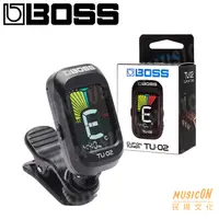 在飛比找蝦皮購物優惠-【民揚樂器】BOSS TU02 可旋轉角度 夾式調音器 彩色