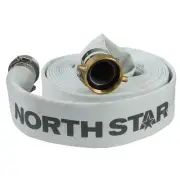 NorthStar Water Pump Mill Discharge Hose, 2in. x 25ft. Max. PSI 250, Lay Flat,