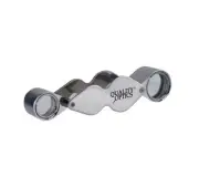 USA Folding Jewelers Loupe Pocket Magnifier (10X 20X Double Jewelers Loupe)