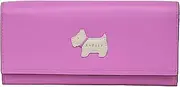 [RADLEY] London Large Leather Flapover Matinee Purse Wallet Respects in Wild Rose Pink, Wild Rose Pink, One Size, Classic