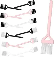 Gatuida 30 Pcs Cleaning Clipper Brushes Polish Scraper Tape Automatic Nail Desk Hairbrush Tool Keyboard Dispenser Small Desktop Small