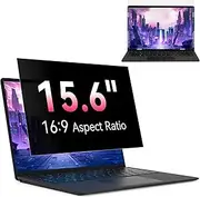 Laptop Privacy Screen 15.6 Inch Compatible with HP/Dell/Acer/Samsung/Asus/Lenovo/Toshiba,16:9 Aspect Removable Anti Glare Blue Light Filter Protector, 15.6 in Computer Monitor Privacy Shield