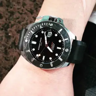 【GIORGIO FEDON 1919】喬治菲登 海藍寶石第三代 AQUAMARINE III 限量 碳錶圈500米機械錶(GFCU005)