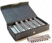 Suzuki Promaster 6 Harmonica Boxed Set -Aluminum Comb-US Dealer-Free Shipping