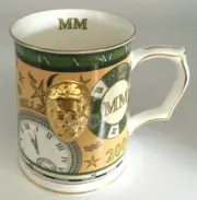 Commemorative Millenium Collection Father Time. Sutherland Fine Bone China