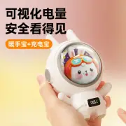 USB Hand Warmer Rapid Double Sided Heating Three Levels Adjustable Rechargea HR6